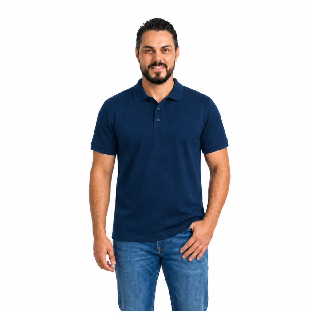 Polo Masculina Piquet