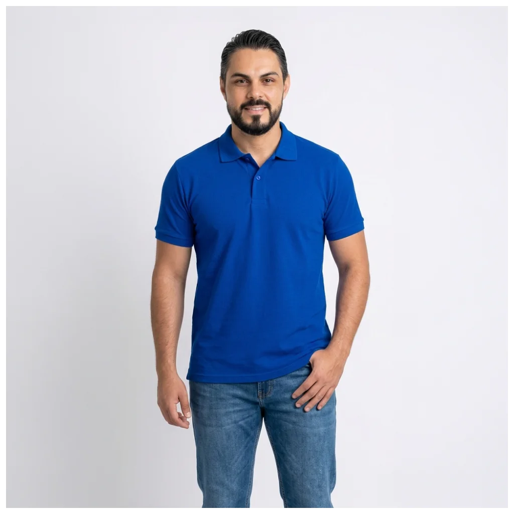 Polo Piquet Masculina
