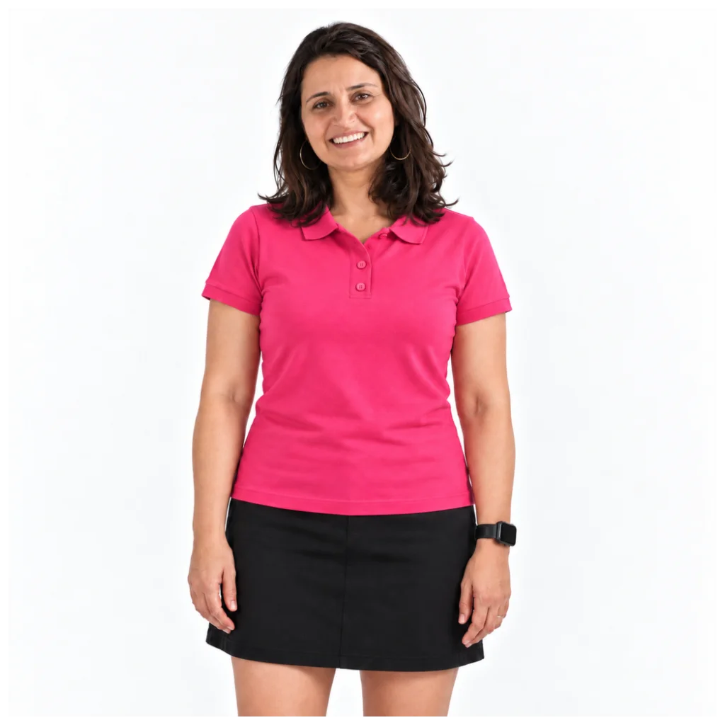 Polo Feminina Piquet
