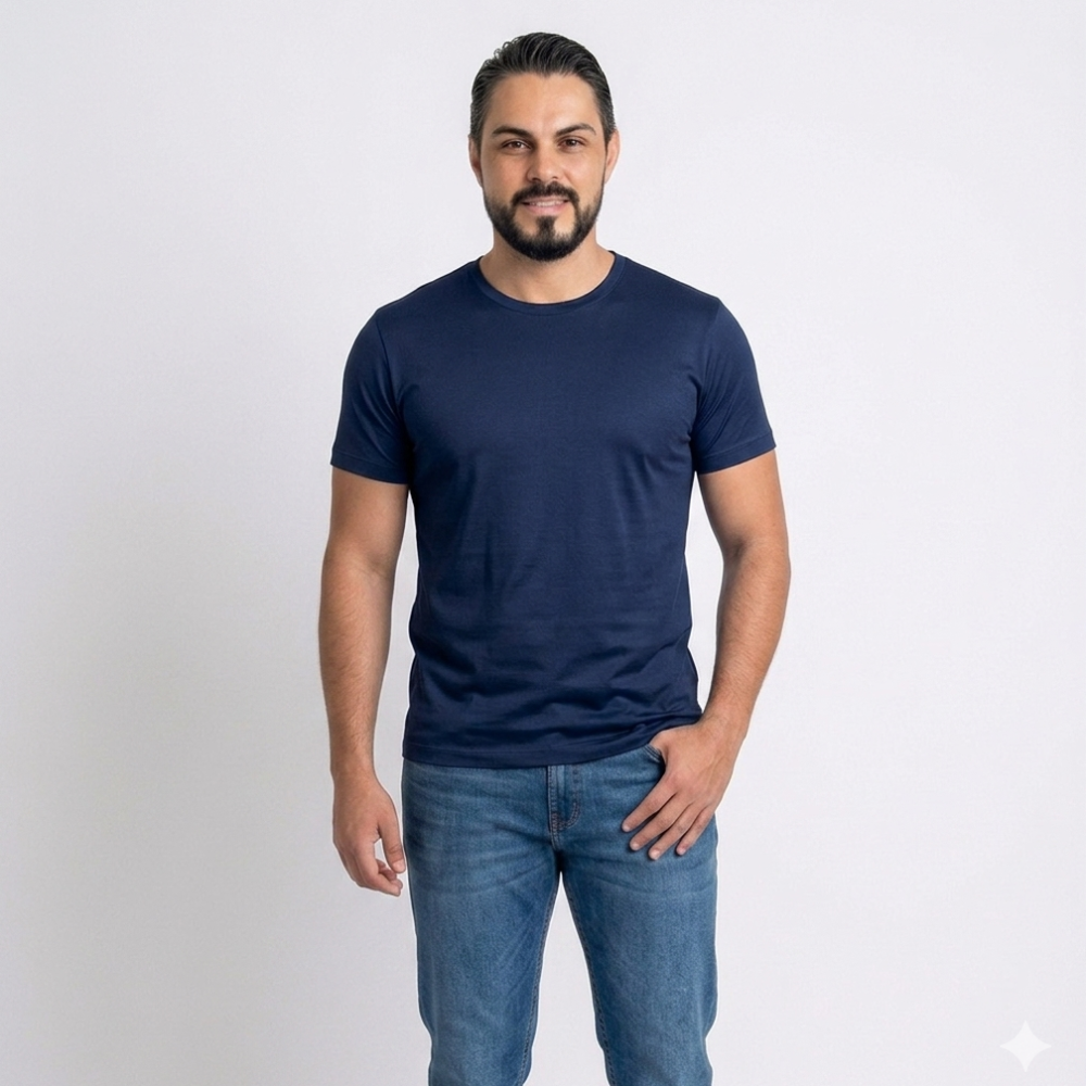 Camiseta Algodão Egípcio