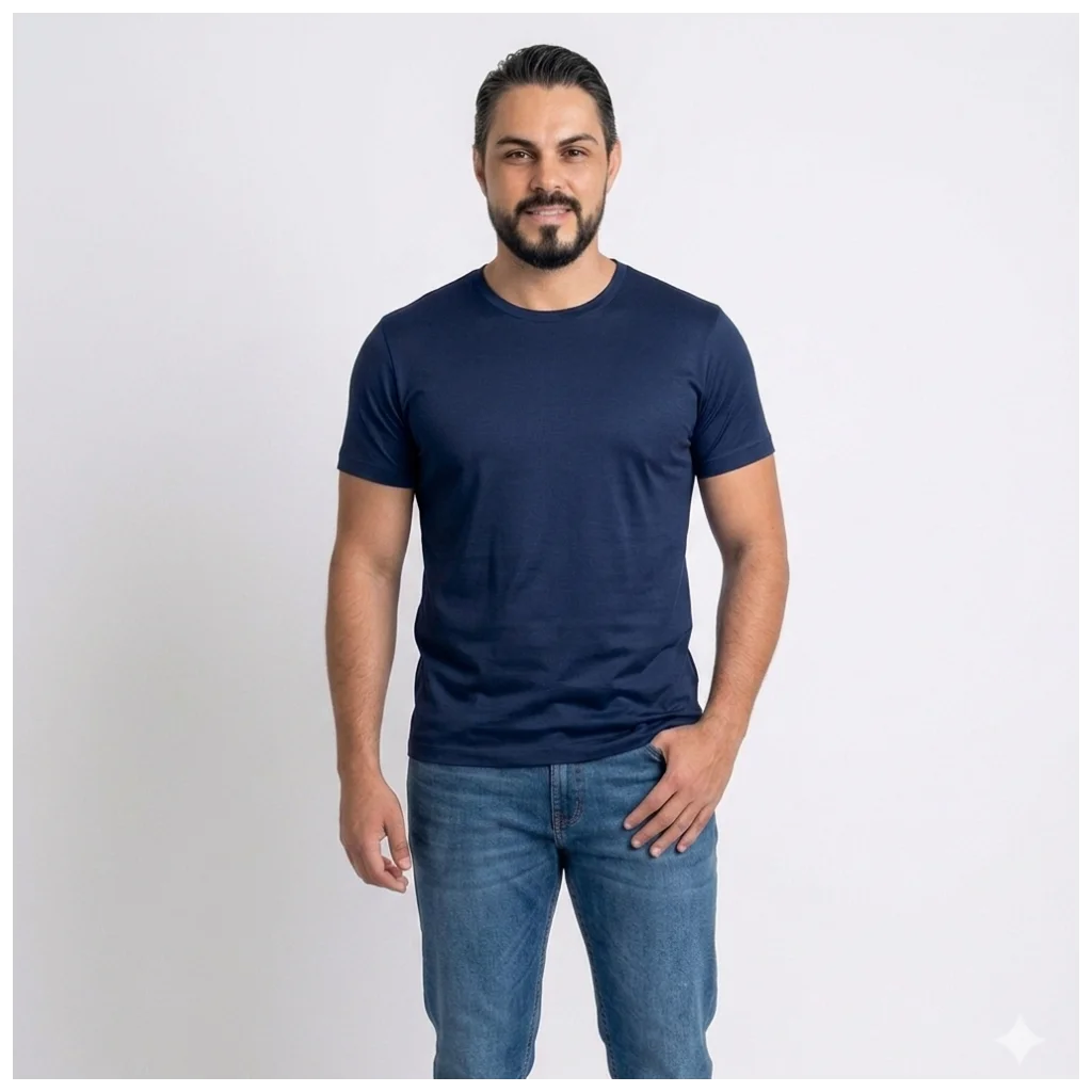 Camiseta Algodão Egípcio