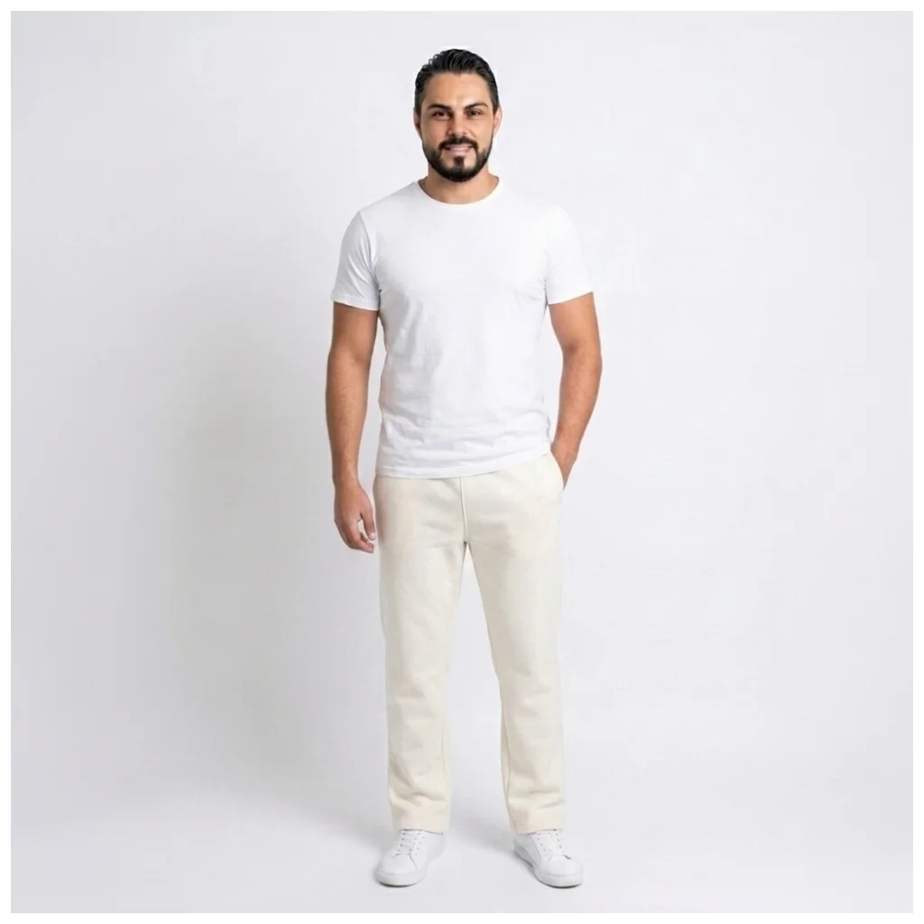 Calça Unissex Moletom s/ Punho