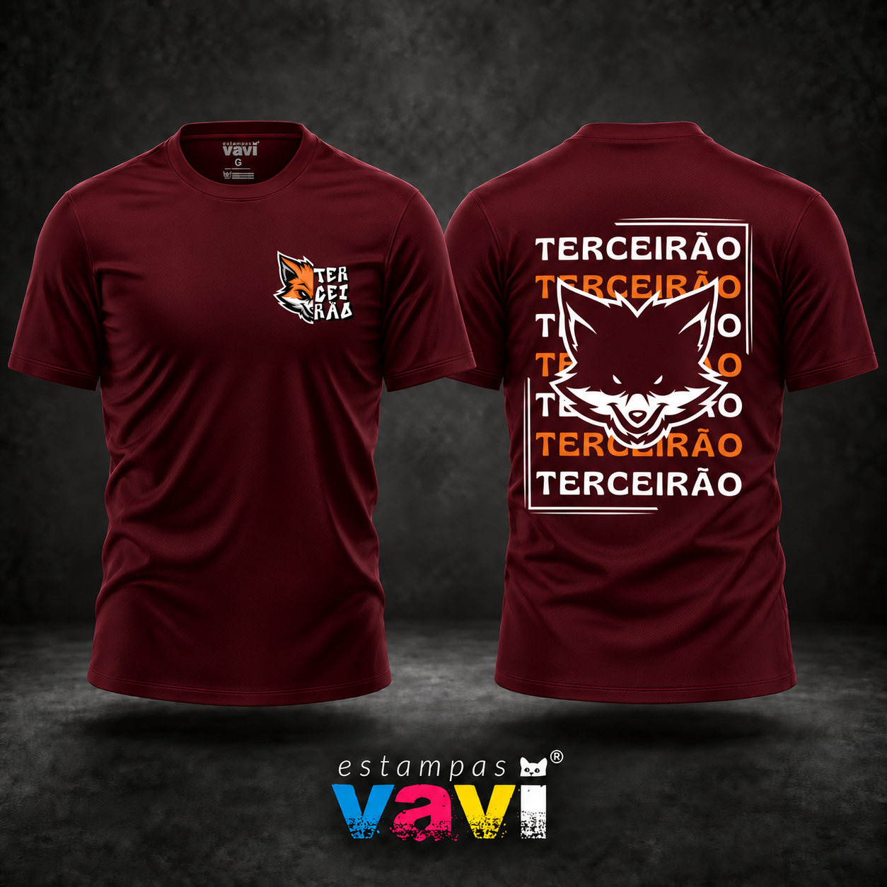 Terceirão - Raposa em Fundo Vinho