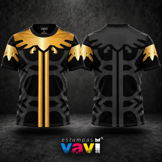 Interclasse - Tribal Preto Cinza e Dourado - Tribal Preto Cinza e Dourado