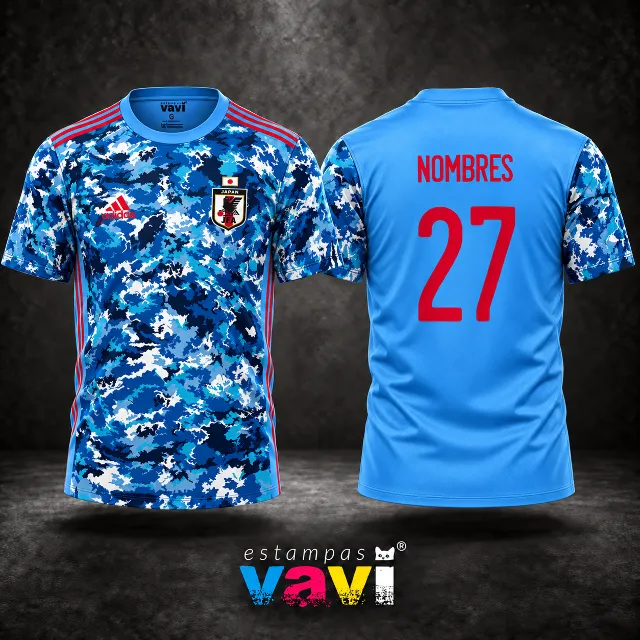 Japão - Camuflado Azul e Branco
