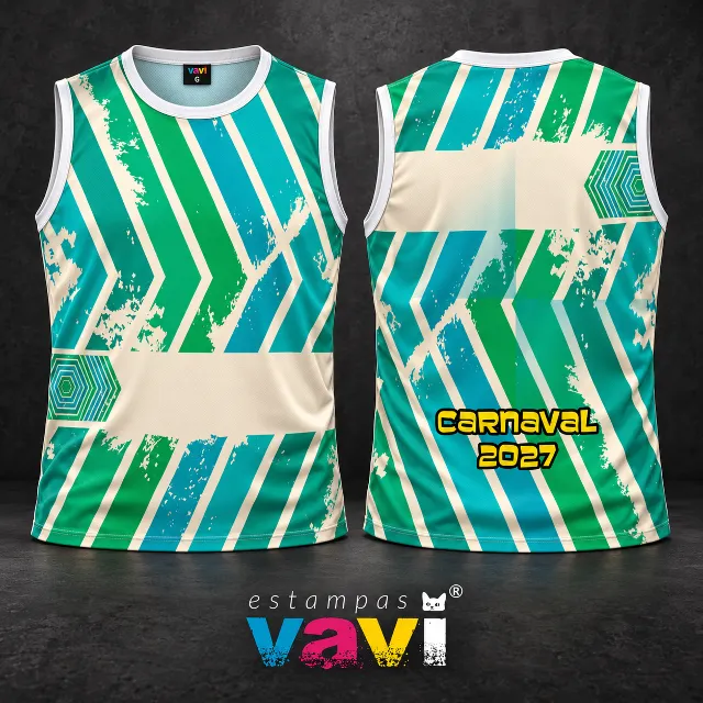 Chevron Turquesa com Textura Desgastada