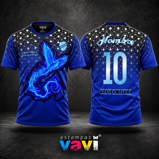 Club Bolívar - Azul com Águia