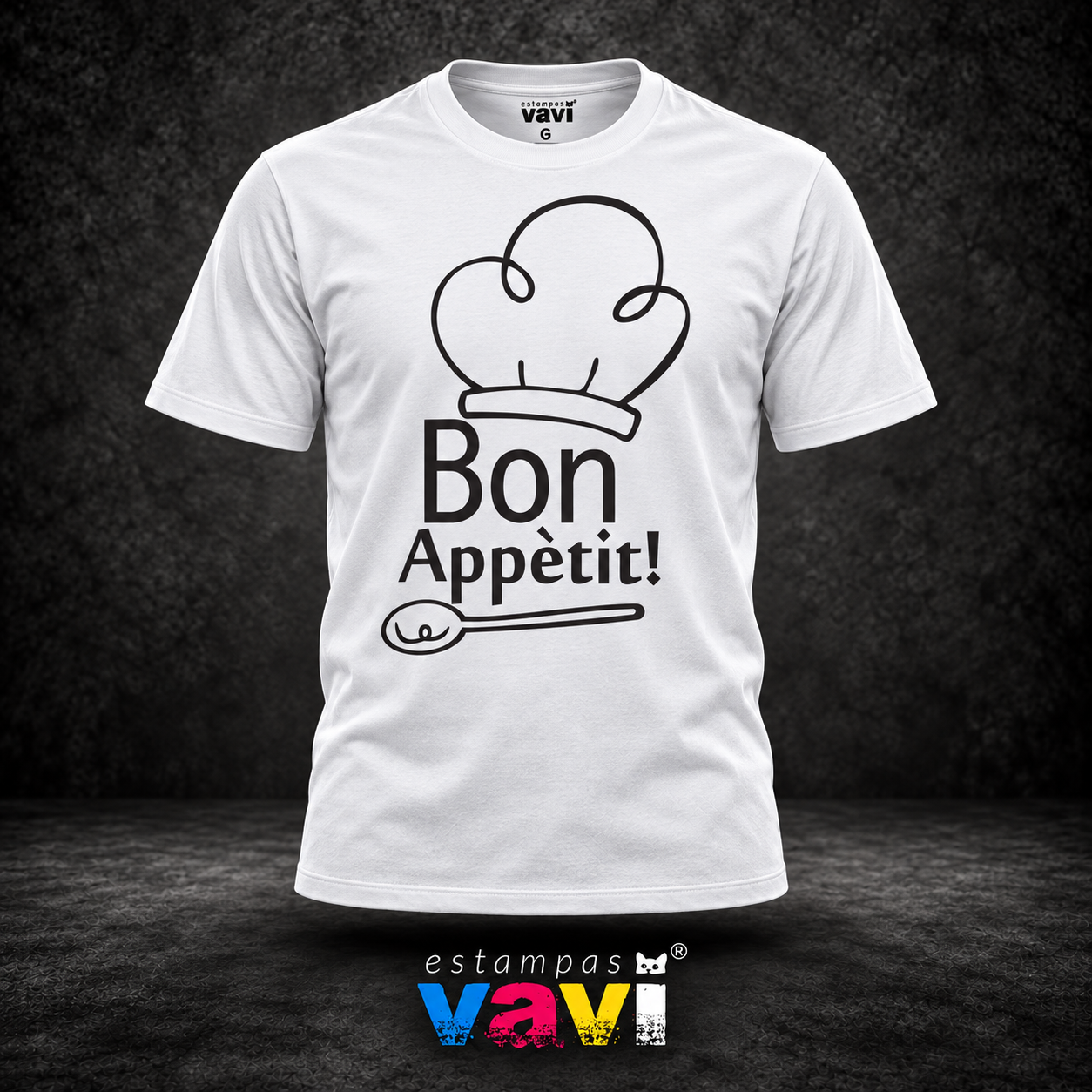 Bon Appètit - Chapéu de Chef e Colher
