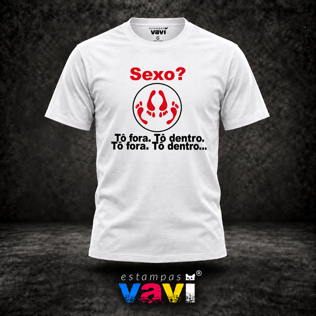 Sexo - Tô Fora Tô Dentro - Pegadas Vermelhas