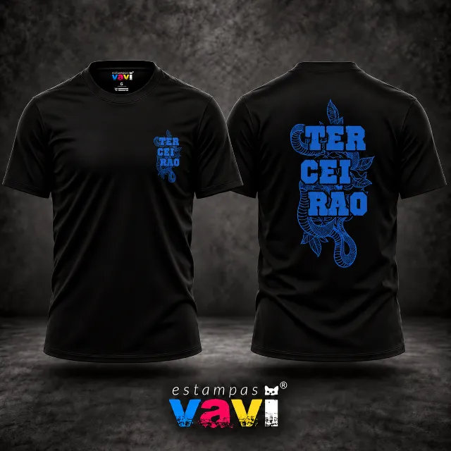 Terceirão - Serpente Azul com Rosas