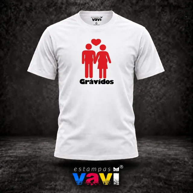 Grávidos - Casal Vermelho e Coração