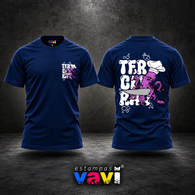Terceirão - Polvo Roxo com Chapéu de Chef