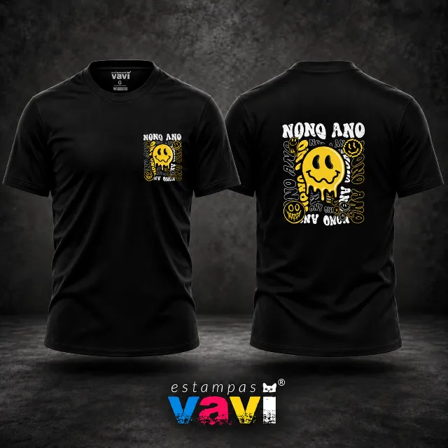 Nono Ano - Smiley Amarelo Derretido