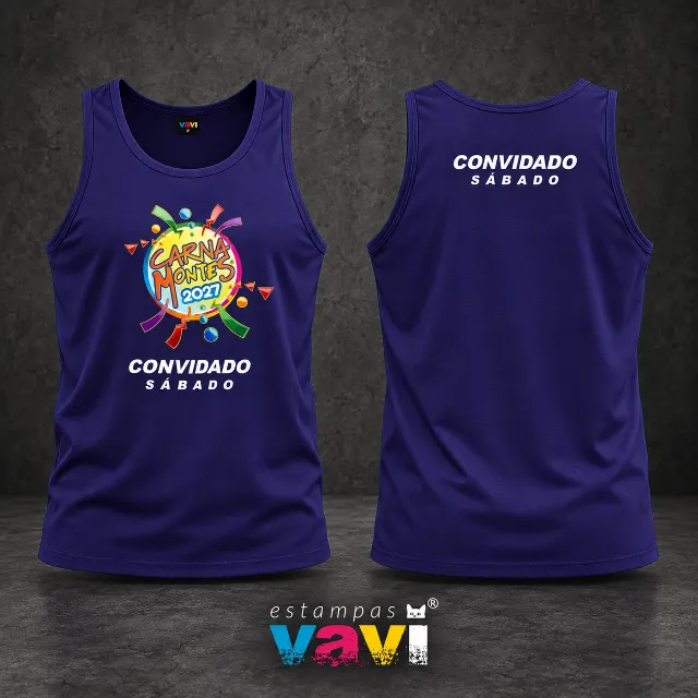 Carna Montes com Confetes Coloridos - Roxo Convidado Sábado