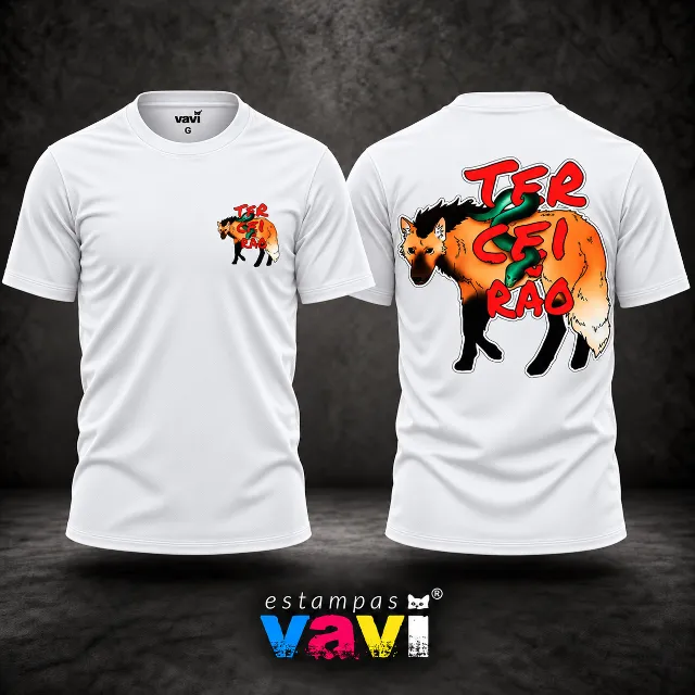 Terceirão - Lobo-guará Laranja com Serpente Verde